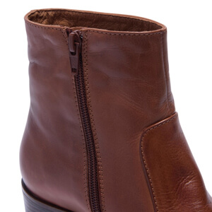 Carl Scarpa Orvieto Tan Leather Ankle Boots